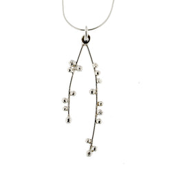 BUD BRANCH and BLOOM series BUD13 WISHBONE PENDANTS