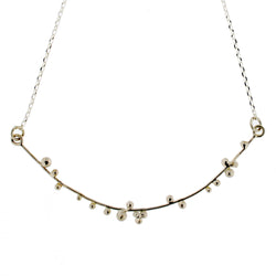 BUD BRANCH and BLOOM series BUD14 CRESCENT PENDANT