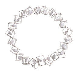 Cube & Pearl Necklace